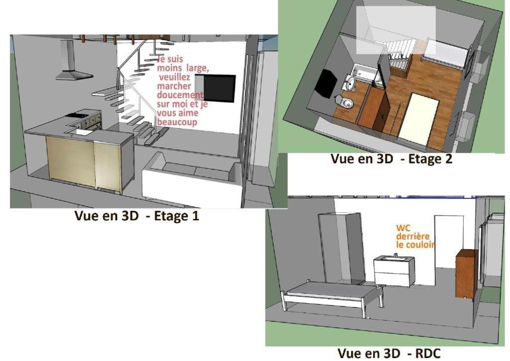 Mini House Appartement Lesneven Buitenkant foto